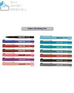 Jual Ballpoint Fine Line Artline 200 Writing Pen terlengkap di toko alat tulis