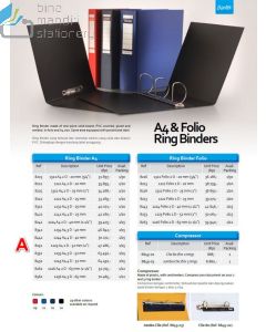 Gambar Map berkas arsip Bantex 8342 Ring Binder 1234 A4 3D-40mm merek Bantex