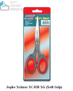 Foto Joyko Scissors SC-838 SG (Soft Grip) Gunting Serbaguna Kertas dan Kain merek Joyko