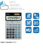 Contoh Joyko Calculator CC-7 Kalkulator Meja 12 Digit merek Joyko