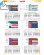 Foto Kantong Poket Resleting Dokument Joyko Document Bag DCB-34 B4 (Kombinasi) merek Joyko